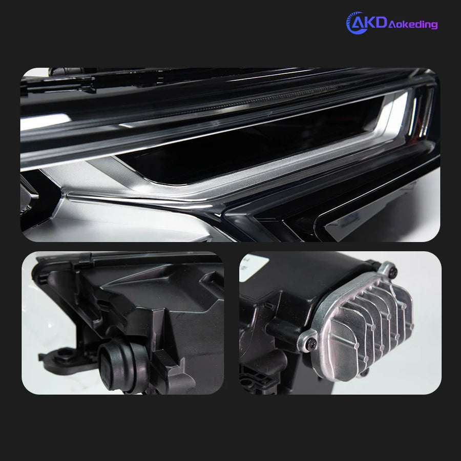 Vorsprung Parts Audi A4 S4 LED Headlight Projector Lens Pair — view 6