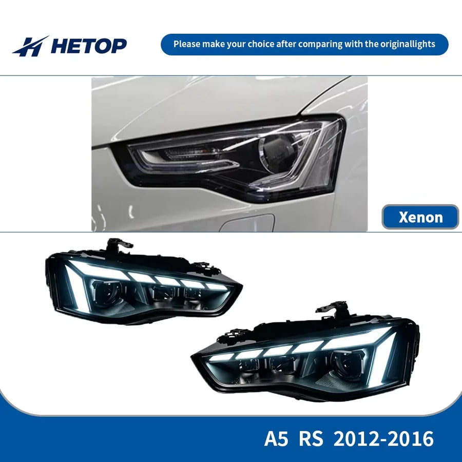 Vorsprung Parts Audi A5 S5 LED Matrix DRL Headlamp with Angel Eye — view 8