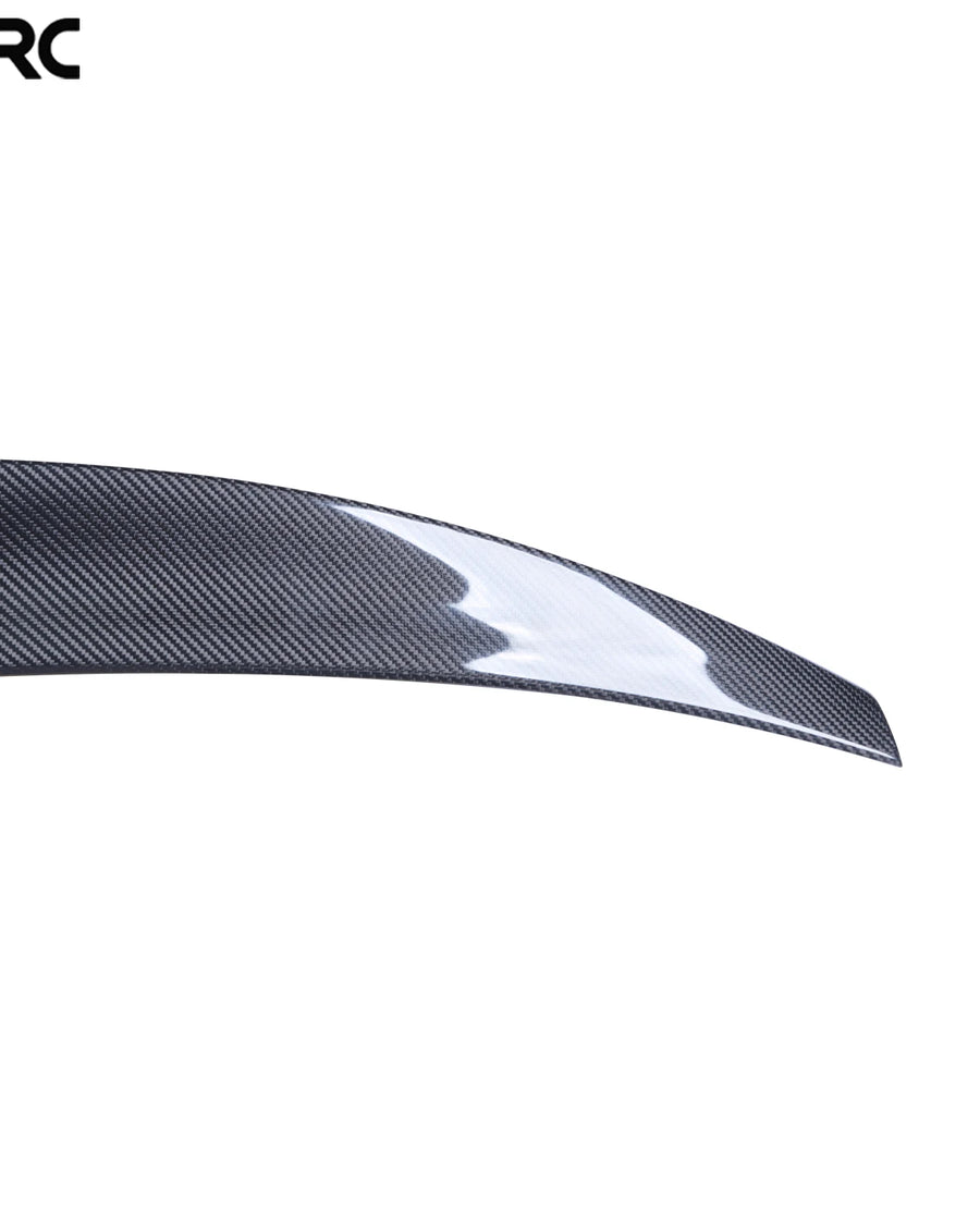 Audi A4/S4 B9/B9.5 HK-Style Carbon Fibre Rear Spoiler, 2017-2024 — view 3