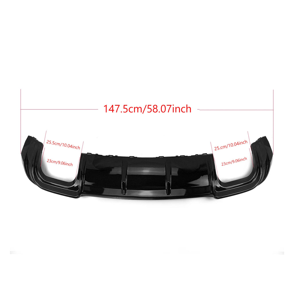 Audi A3 S-Line / S3 8V Rear Bumper Diffuser 2017-2020 — view 2