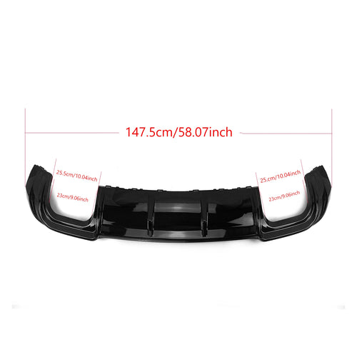 Audi A3 S-Line / S3 8V Rear Bumper Diffuser 2017-2020 — view 2