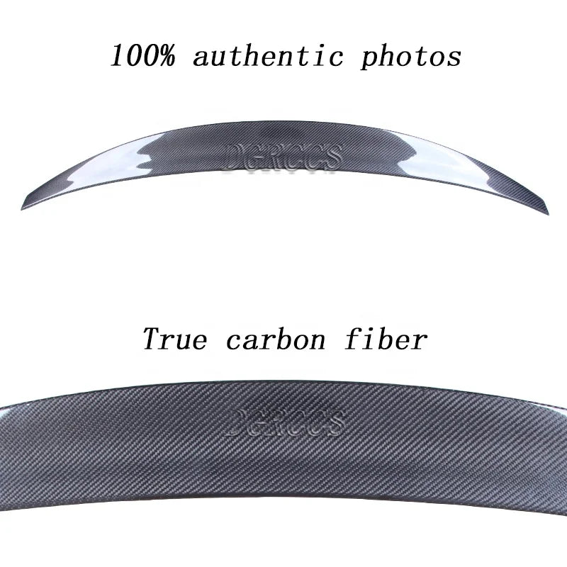 Audi S4 B8 / B8.5 Sedan HK-Style Carbon Fibre Trunk Spoiler 2008-2016 — view 4