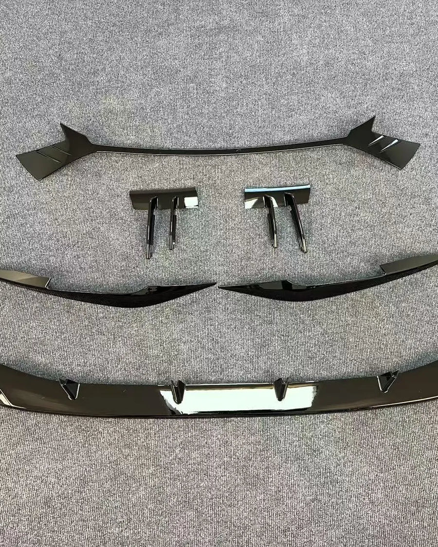 Audi A4 / S4 B9.5 S-Line Front Splitter & Chin Lip 2020-2024 — view 4