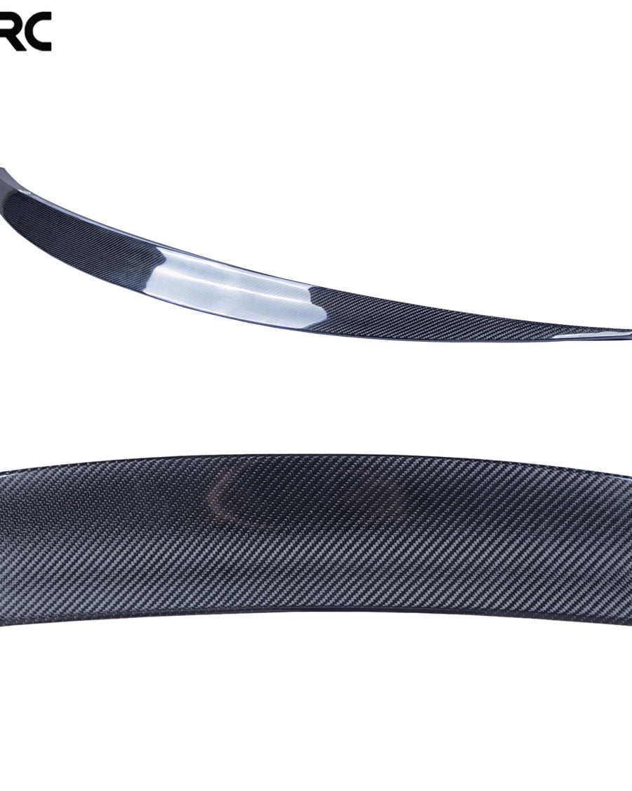 Audi A4/S4 B9/B9.5 HK-Style Carbon Fibre Rear Spoiler, 2017-2024 — view 2