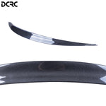 Audi A4/S4 B9/B9.5 HK-Style Carbon Fibre Rear Spoiler, 2017-2024 — view 2