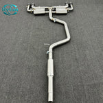 Audi A3 2.0T Valved Cat-Back Exhaust, S3-Style Quad Tip 2017-2020 — view 4