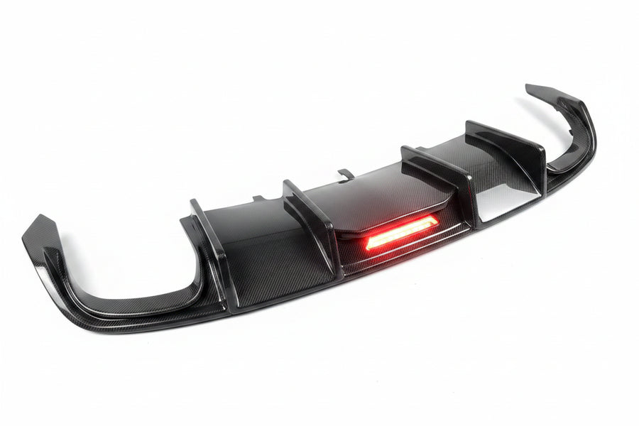Audi A5 / S5 B8.5 Carbon Fibre Rear Diffuser with LED 2012-2016