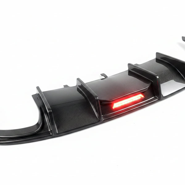 Audi A5 / S5 B8.5 Carbon Fibre Rear Diffuser with LED 2012-2016