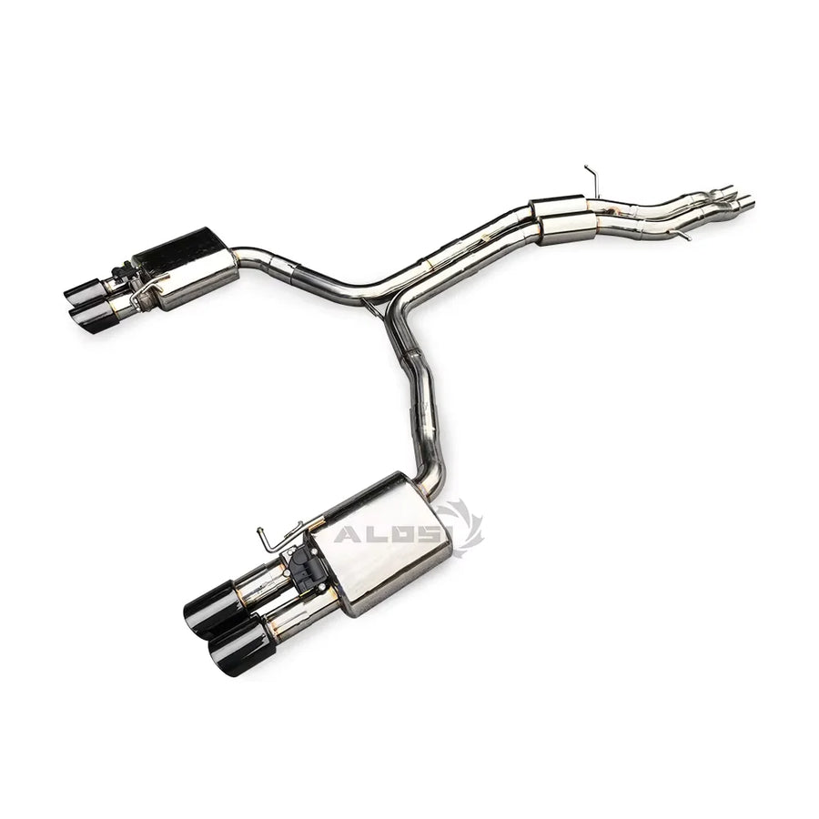 Audi A5 3.0T Valved Cat-Back Exhaust 2013-2016 — view 2