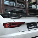 Audi A4 / S4 B9 Carbon Fibre Ducktail Spoiler 2017-2019 — view 2