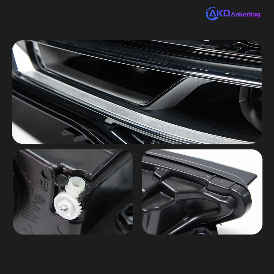 Vorsprung Parts Audi A3 LED Headlight Projector Lens with DRL — view 6
