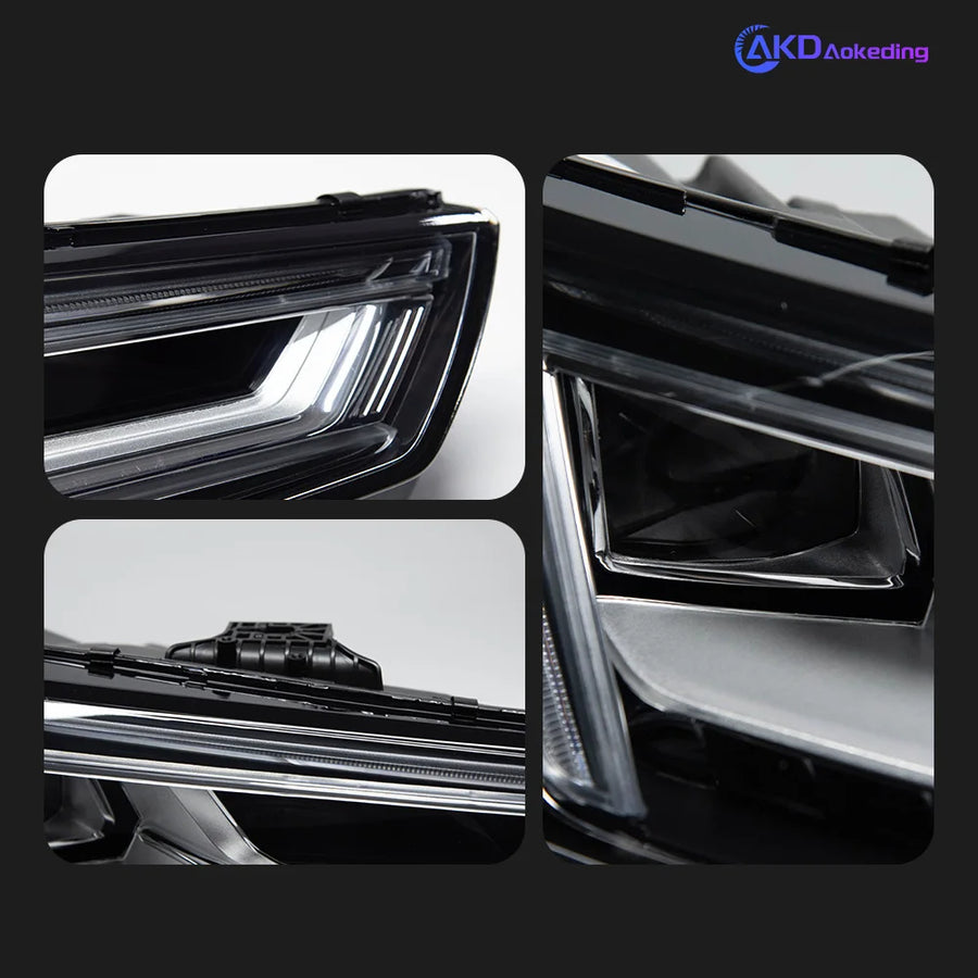 Vorsprung Parts Audi A4 S4 LED Headlight Projector Lens Pair — view 5