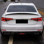 Audi A4 / S4 B9 S-Line Rear Bumper Diffuser 2017-2020 — view 4