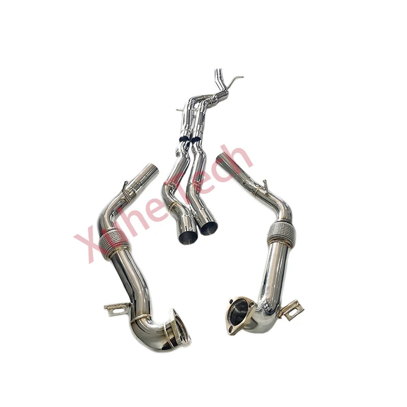 Audi S4 / S5 B9 3.0T Valved Cat-Back Exhaust with Front Pipe 2017-2023 — view 3