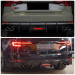 Audi A4 / S4 B9 S-Line Rear Bumper Diffuser 2017-2020 — view 5