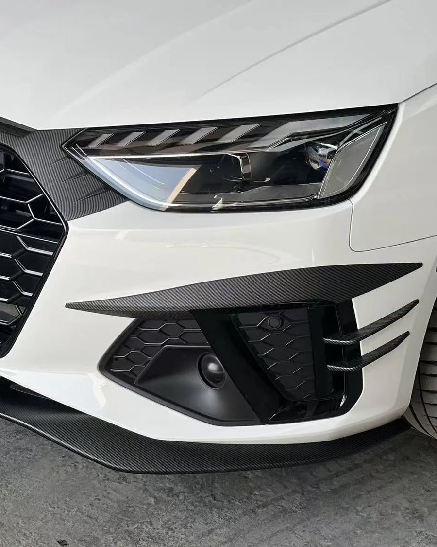 Audi A4 / S4 B9.5 S-Line Front Splitter & Chin Lip 2020-2024 — view 6