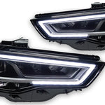 Vorsprung Parts Audi A3 LED Headlight Projector Lens with DRL