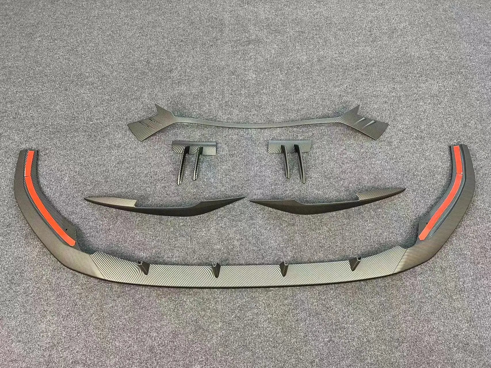 Audi A4 / S4 B9.5 S-Line Front Splitter & Chin Lip 2020-2024 — view 5