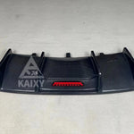 Audi A5 / S5 B8.5 Carbon Fibre Rear Diffuser with LED 2012-2016 — view 2