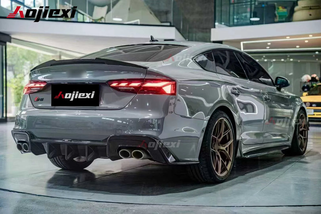 Audi A5 / S5 / RS5 B9.5 Sportback Carbon Rear Diffuser 2020-2024 — view 3