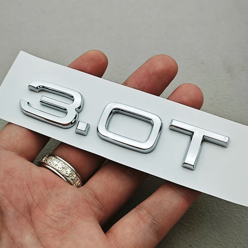 Vorsprung Parts Audi 1.8T 2.0T 3.0T Rear Trunk Badge — view 10