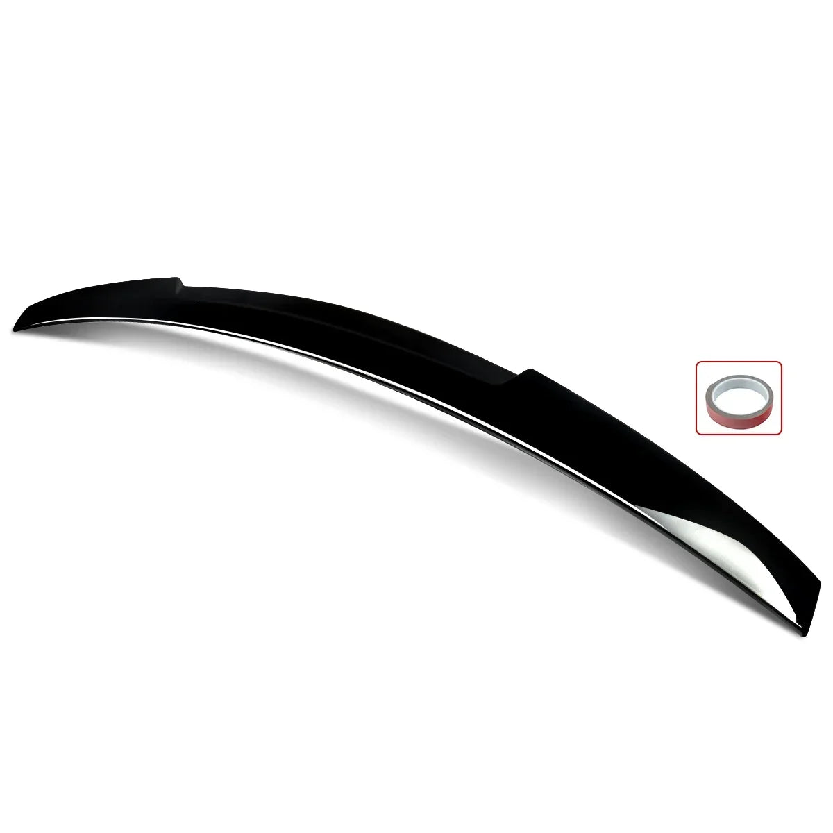 Audi A4 / S4 B8 Highkick Trunk Spoiler, Gloss Black 2009-2012 — view 6