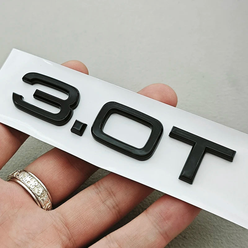 Vorsprung Parts Audi 1.8T 2.0T 3.0T Rear Trunk Badge — view 11