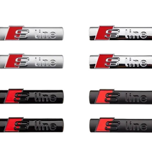 Vorsprung Parts Audi S-Line Fender Badge Pair
