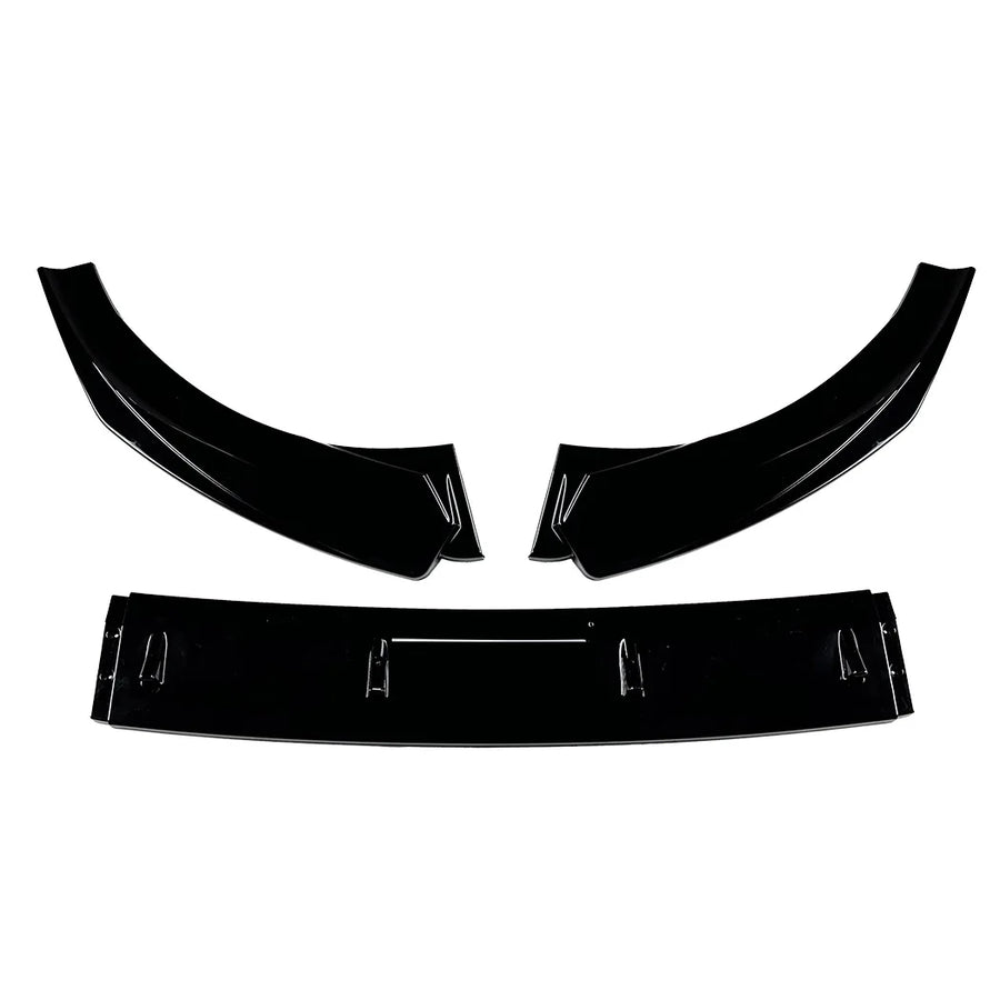 Audi A3 / S3 8V S-Line Front Splitter, Gloss Black 2013-2016 — view 2
