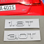 Vorsprung Parts Audi 1.8T 2.0T 3.0T Rear Trunk Badge — view 6