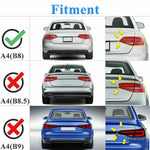 Audi A4 / S4 B8 Highkick Trunk Spoiler, Gloss Black 2009-2012 — view 3