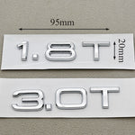 Vorsprung Parts Audi 1.8T 2.0T 3.0T Rear Trunk Badge — view 4