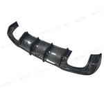 Audi A3 S-Line / S3 8V rear bumper diffuser fitted to sedan rear bumper