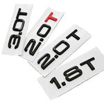 Vorsprung Parts Audi 1.8T 2.0T 3.0T Rear Trunk Badge