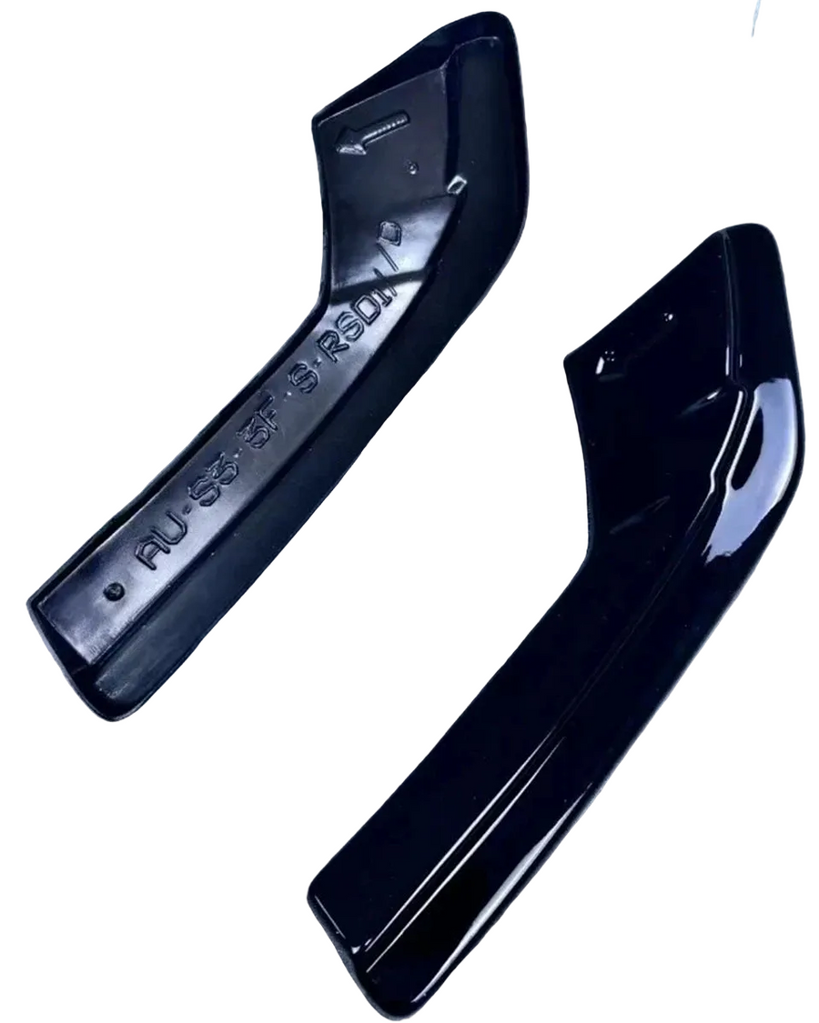Audi A3 S-Line / S3 8V Rear Side Splitters, Gloss Black 2017-2020
