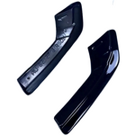 Audi A3 S-Line / S3 8V Rear Side Splitters, Gloss Black 2017-2020