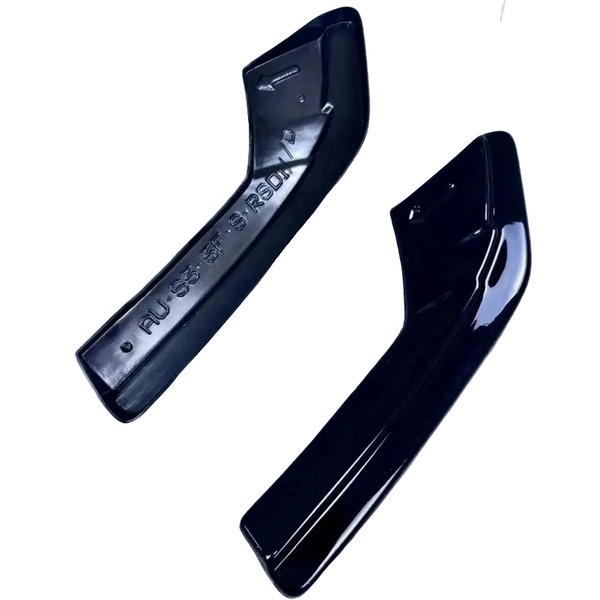 Audi A3 S-Line / S3 8V Rear Side Splitters, Gloss Black 2017-2020